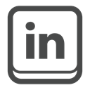 Connect, Linkedin, profile, Social, social media, Account DarkSlateGray icon