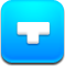 Computer game, tetri DeepSkyBlue icon