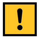mark, emergency, sos, exclamation, sign, danger, Code Gold icon