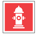 water, fire, sign, hydrant, Code, sos, emergency Tomato icon