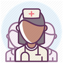 hospital, care, recovery, medicine, treatment Lavender icon