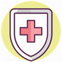 care, treatment, hospital, medicine, recovery Khaki icon