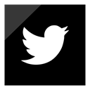 twitter, Social, Logo, media Black icon