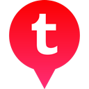 Logo, media, Social, Tumblr Crimson icon