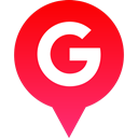 Social, google, Logo, media Crimson icon