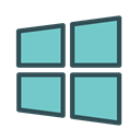 software, Desktop, windows, Os MediumAquamarine icon