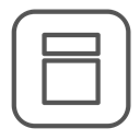 square, shape, figure, Brand Black icon