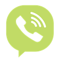 phone, Brand, Viber, Bubble DarkKhaki icon