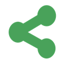 network, shape, Circles, Connect MediumSeaGreen icon