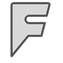 Flipboard, share, network, Brand Black icon