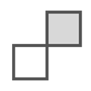square, Brand, shape, Connect Black icon