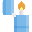 lighter, travel, Tools And Utensils, petrol, Flaming, gasoline, fuel SkyBlue icon