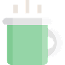 travel, Chocolate, Tea Cup, coffee cup, cup, Coffee, mug, hot drink, food LightGreen icon