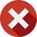 signs, cross, unchecked, multiply, cancel, mathematics, maths Firebrick icon