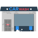 Car Wash, cleaning, Automobile, Vechicle, transport, buildings, washing LightSlateGray icon