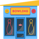 sports, Fun, Building, Game, buildings, Bowling DarkSlateGray icon