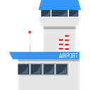 Arrivals, Departures, Panel, Airport, buildings, flight Gainsboro icon