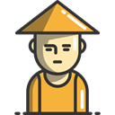 Emoticon, people, Asian, japanese, oriental, interface Icon