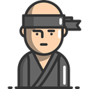 Human, Avatar, China, chinese, people, Kung Fu DarkSlateGray icon