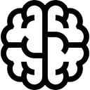 Human Brain, Brain, Body Part, people, Anterior Part, Body Organ, medical, Brain Anterior, Business And Finance Black icon