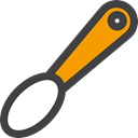 Food And Restaurant, Tools And Utensils, food, Cutlery, spoon, Restaurant Black icon