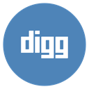 Digg SteelBlue icon