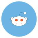 Reddit CornflowerBlue icon