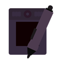 wacom, stylus, Design, graphic, pad DarkSlateGray icon