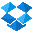 online, Social, network, storage, media, dropbox DodgerBlue icon