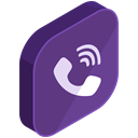Communication, Viber, Social, media, network, Call, internet DarkSlateBlue icon