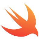 Logo, Apple, bird, swift, Code, ios Tomato icon