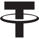usdt, Tether Black icon