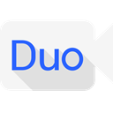 video, Chat, talk, Messenger, Message, google, duo WhiteSmoke icon