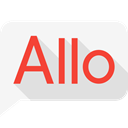 App, Message, google, Allo, Messenger, Application WhiteSmoke icon