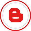 Brand, Logo, Social, blogger, media Crimson icon