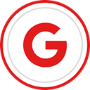 google, media, Logo, Social, Brand Crimson icon