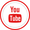 youtube, Logo, Social, Brand, media Crimson icon
