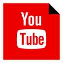 Logo, media, Brand, Social, youtube Red icon