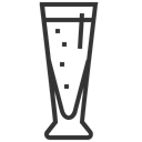 beverage, glass, beer, steins, cup, drink Black icon