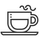 tea, cup, Espresso, beverage, drink, Coffee Black icon