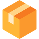 cardboard, Delivery, Business, package, Box, fragile, Shipping And Delivery, packaging Goldenrod icon