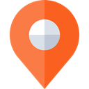 interface, pin, signs, map pointer, Map Point, Maps And Location, Map Location, placeholder Coral icon