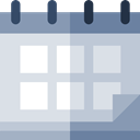 Administration, Organization, Calendars, time, date, Calendar, miscellaneous, Schedule, interface Gainsboro icon