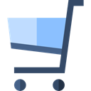 Supermarket, online store, Commerce And Shopping, Shopping Store, commerce, shopping cart Black icon