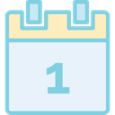 miscellaneous, Schedule, Organization, Calendars, Calendar, time, date, Administration AliceBlue icon