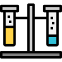 chemical, science, education, Chemistry, Test Tube Black icon