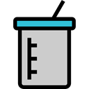chemical, flask, Test Tube, Flasks, Chemistry, science, education LightGray icon