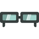 optical, eyeglasses, Ophthalmology, vision, miscellaneous, Glasses, reading glasses Black icon