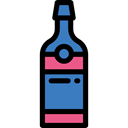food, Alcoholic Drink, Celebration, champagne, Food And Restaurant, party, Bottle, Alcohol Black icon