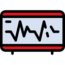 Stats, hospital, Health Clinic, Electrocardiogram, medical, Healthcare And Medical, Cardiogram Lavender icon